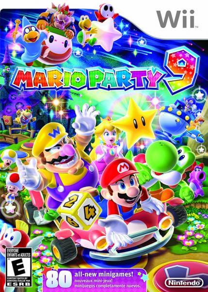 mario party wii game