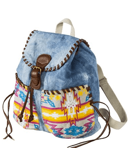 Target Mad Love Denim Backpack