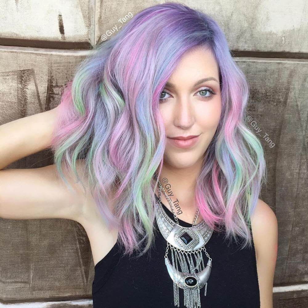 vivid candy hair