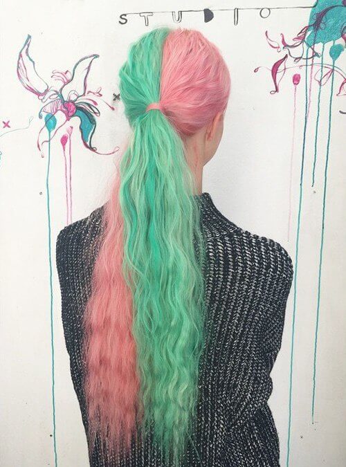 vivid candy hair