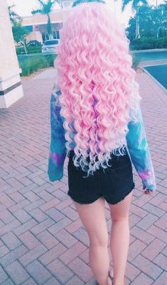 vivid candy hair