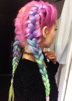 vivid hairstyle