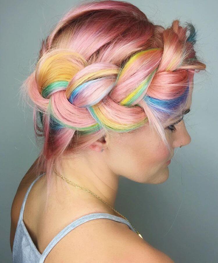 cotton candy hair