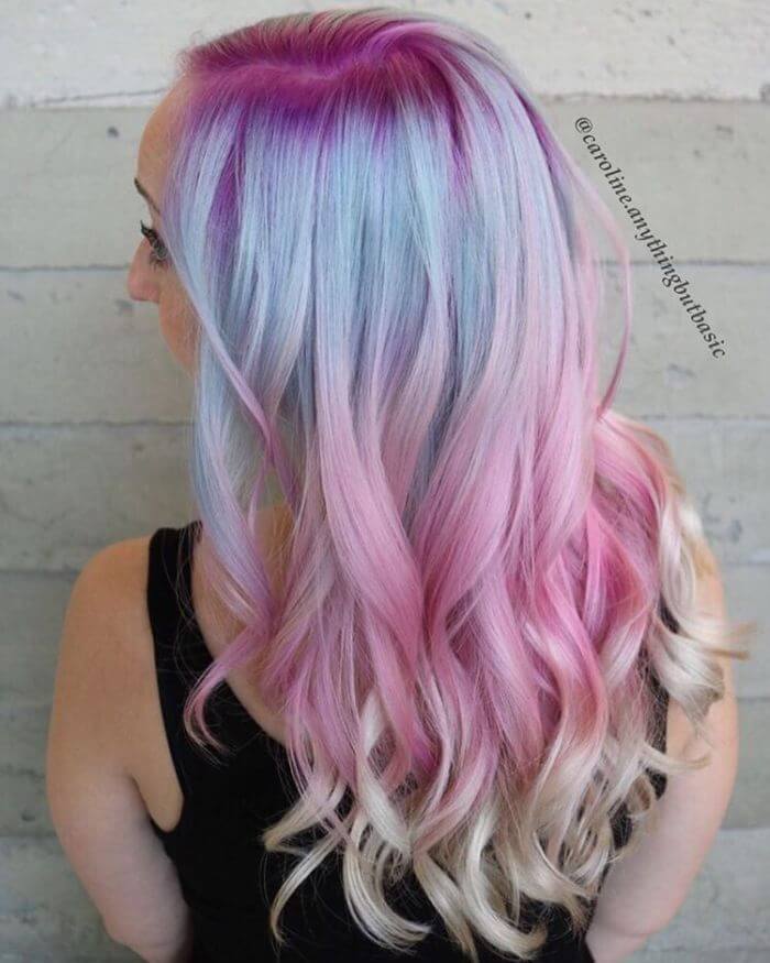 Cotton Candy Hairstyle