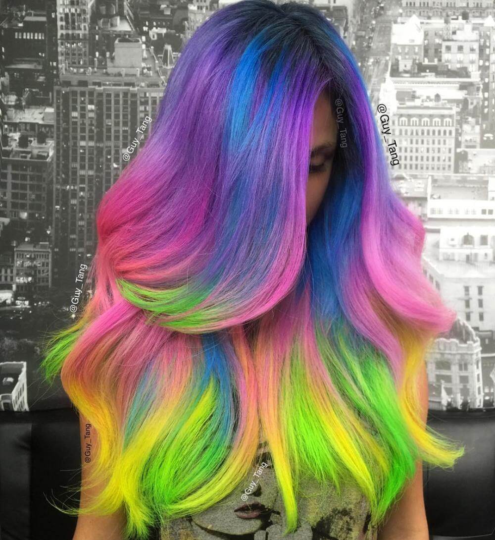 35 Cotton Candy Hair Styles That Look So Good You'll Want To Taste Them