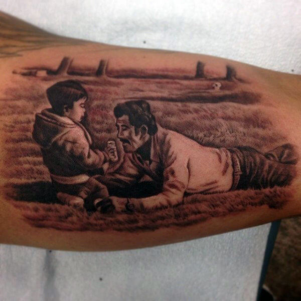 52 Father Son Tattoos That Will Make You Miss Your Dad