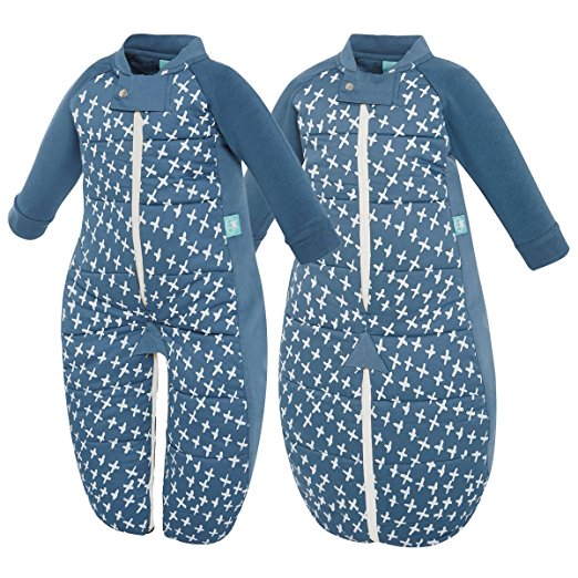 ergopouch 3.5 Tog Sleep Suit Bag, Navy Cross