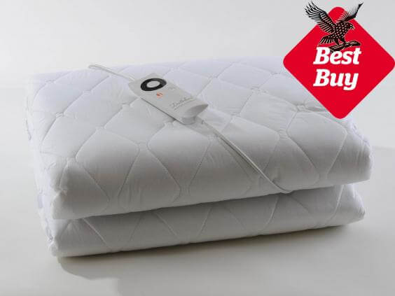 Sleepwell Intelliheat Luxury Cotton Mattress Cover - best electric blanket models