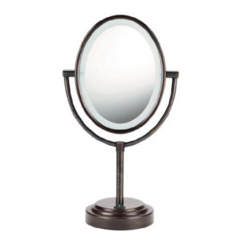 Conair Oval Double Sided Lighted Mirror