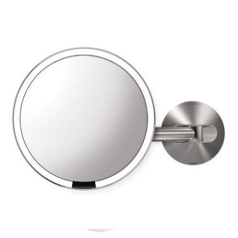 Simplehuman Wall Mount Sensor Activated Lighted Makeup Mirror