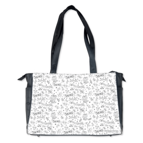 Exclusive Twins Tattoo Flash Print Diaper Bag