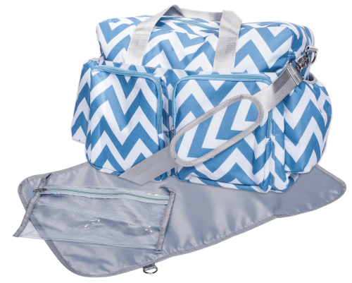 Deluxe Duffle Style Diaper Bag by Trend Lab