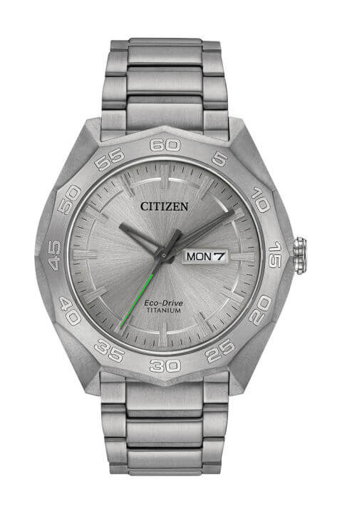 Citizen Eco-Drive Silver-Tone Titanium watch