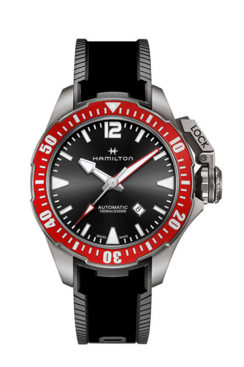 Hamilton Frogman Titanium time keeper