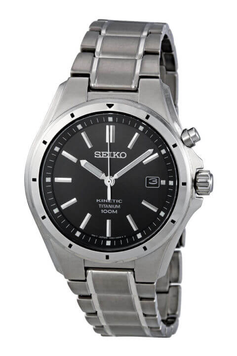 Seiko Kinetic Titanium Watch