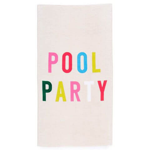ban.do Pool Party Giant Beach Towel