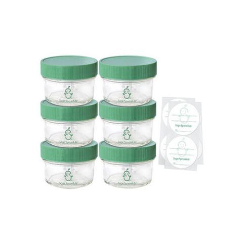 Sage Spoonfuls Glass Baby Food Jars