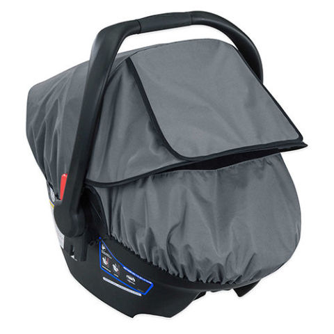 Britax B-Covered All-Weather Car Seat Cover in Grey - Awesome baby car seat covers