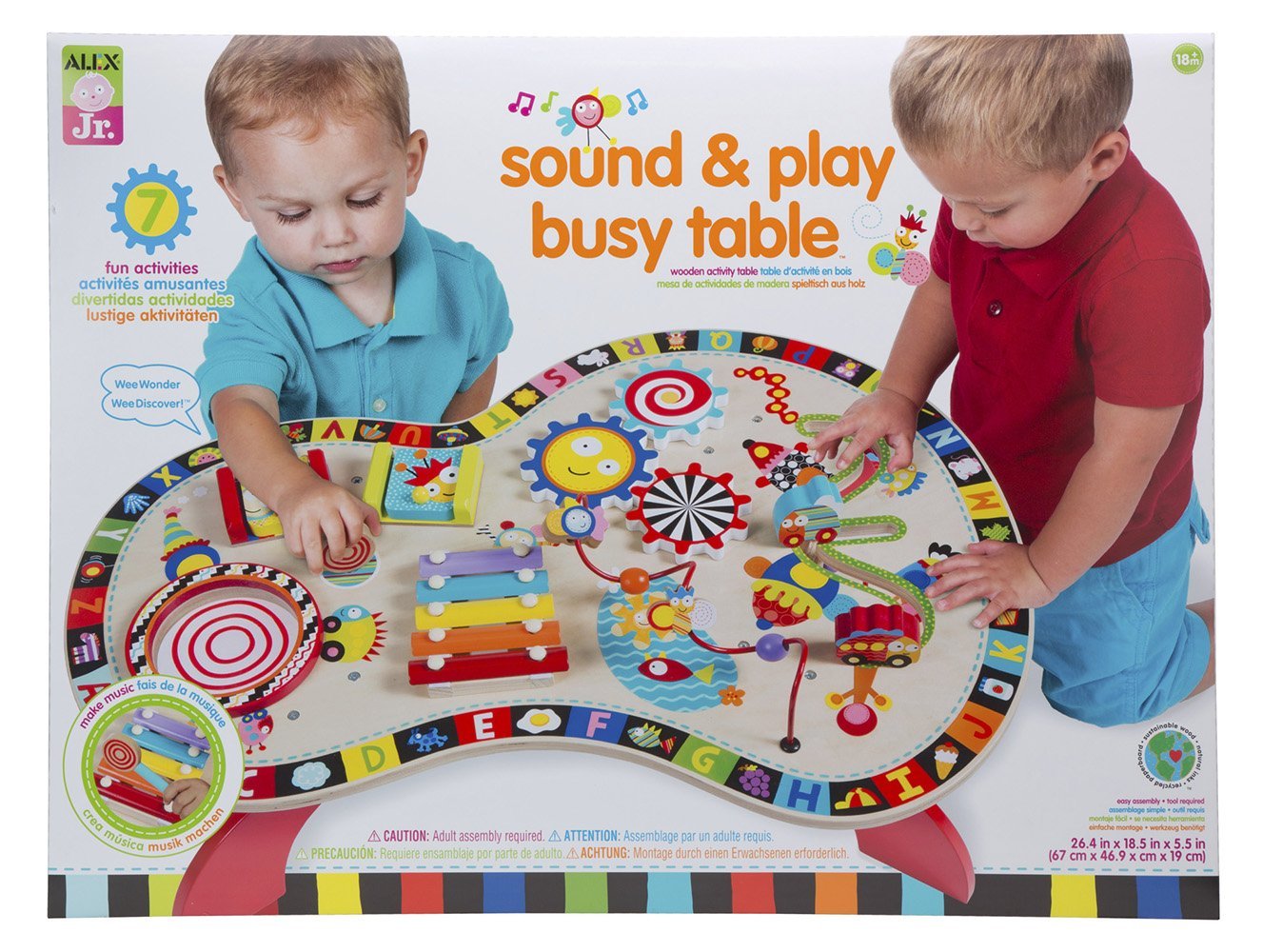 ALEX Junior Sounds and Play Baby Activity Center