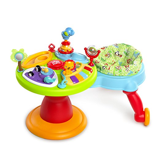 Bright Starts Around We Go 3-in-1 Activity Center Zippity Zoo